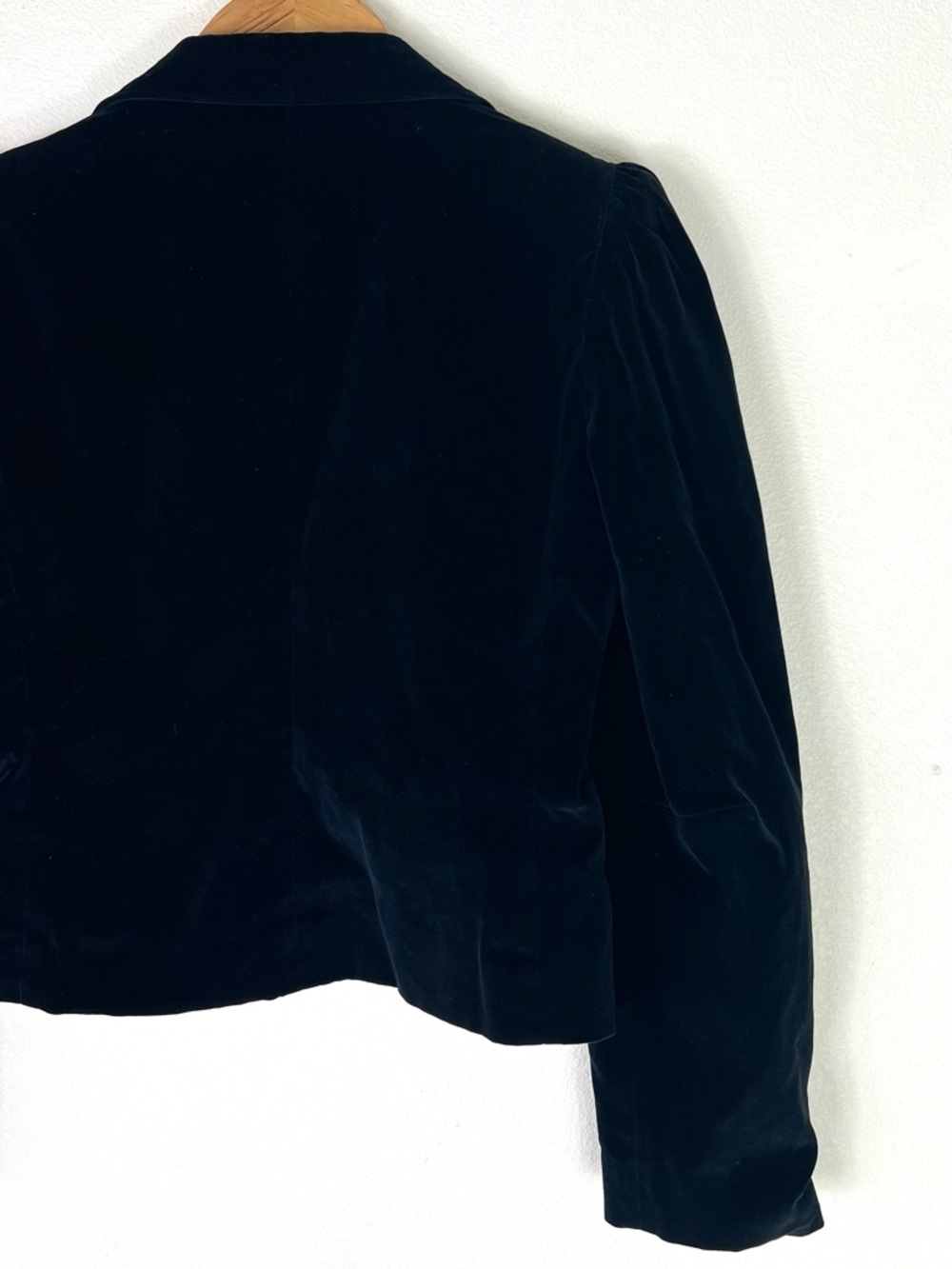 Vintage Viewpoint by Brooks Velvet Riding Jacket, Cropped Button Pockets Small - Picture 7 of 7